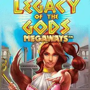 Legacy of Gods Megaways by Blueprint Gaming, showcased at igobetnederland.nl – game logo