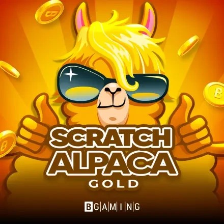 Scratch Alpaca Gold game by BGAMING – logo hosted on Igobet