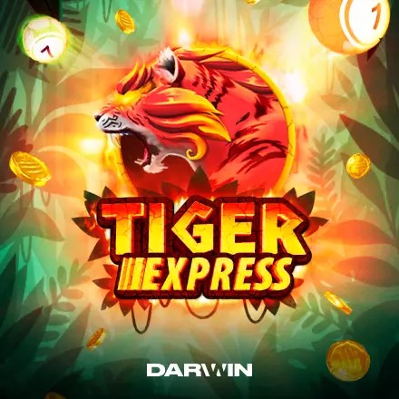 Tiger Express online game logo by Darwin Gaming on igobetnederland.nl
